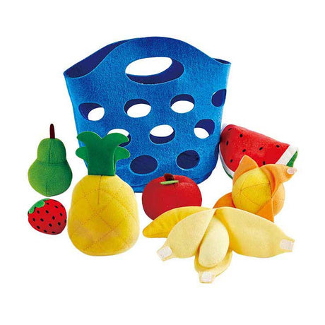 Cesta de frutas de fieltro Hape - 8 uds.