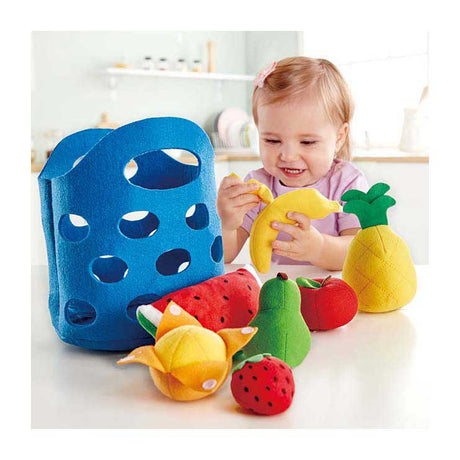Cesta de frutas de fieltro Hape - 8 uds.