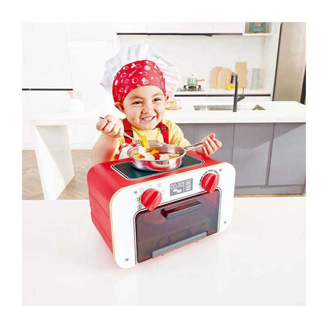 Horno de juguete Hape con galletas mágicas - Juego de horno para hornear que cambia de color, a partir de 3 años