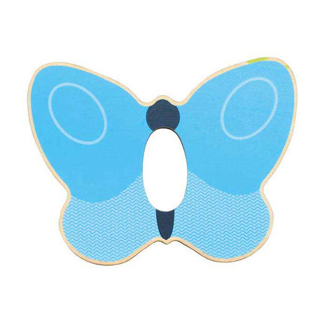 Beleduc rompecabezas de capas de madera mariposa