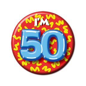 Botón pequeño de Paperdreams - tengo 50 años
