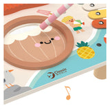 Classic world houten muziek tafel - strand
