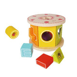 Clasificador de formas de madera Classic World, 8 uds.
