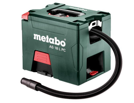 Aspirador multiusos inalámbrico Metabo ash 18 l pc | sin pilas ni cargador - 602021850