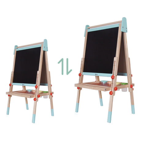 Pizarra y magnética de madera Classic World 2 en 1, 39 uds.