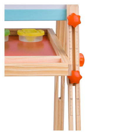 Pizarra y magnética de madera Classic World 2 en 1, 39 uds.