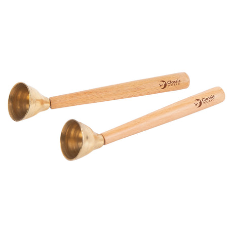 Campana de madera Classic World, 2 uds.