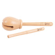 Percusión con bloques de madera del mundo clásico, 2 uds.