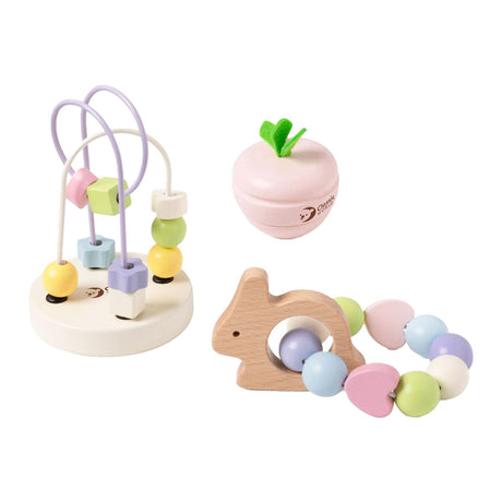 Set de juego para bebé de madera Classic World mara, 3 piezas.