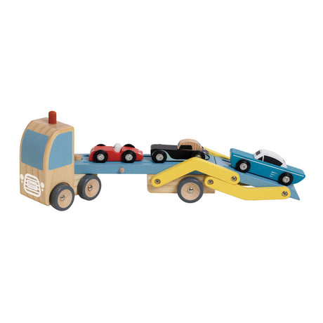 Lobbes Toys BV Classic World transportador de madera con 3 coches
