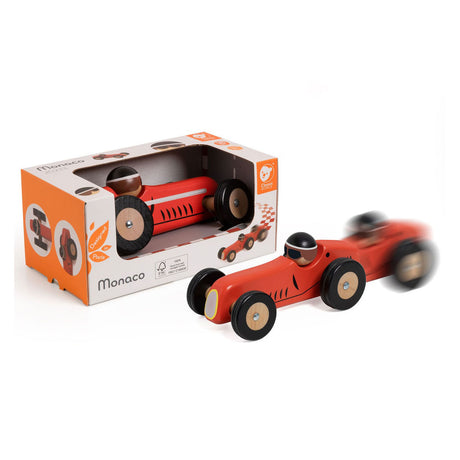 Lobbes Toys BV Classic World coche de juguete de madera Mónaco