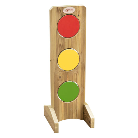 Semáforo de madera del mundo clásico.