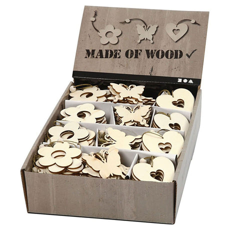 Empresa Creativ decora tu decoración de madera, 200 uds.