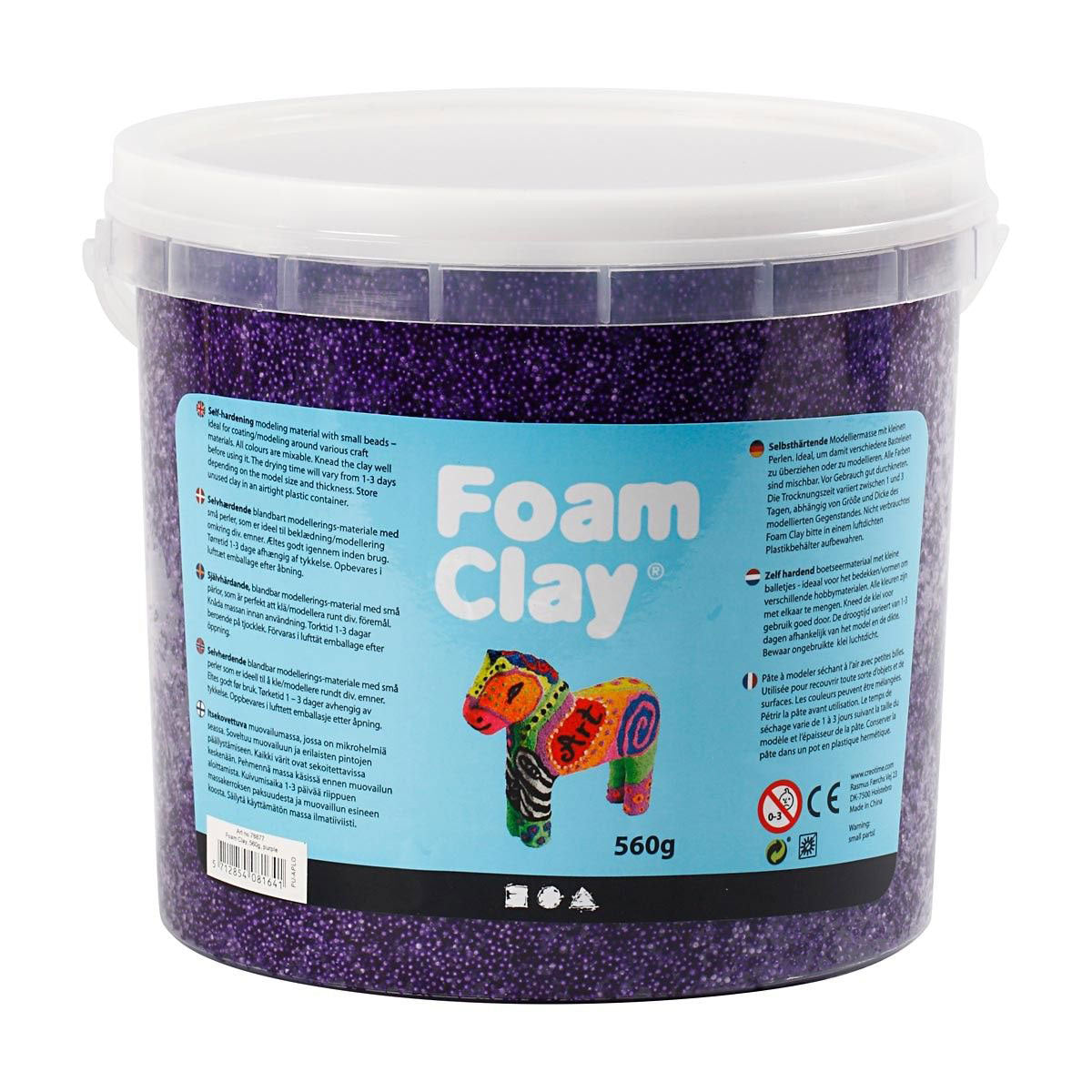 Arcilla espuma https: www.cchobby.nl foam-clayr-purple-560-gr-1-bucket
