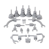 Piezas de robot Creativ Company gris, 19 uds.