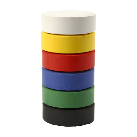 Bloques de recambio de acuarela grandes de Creativ Company, 6 uds.