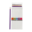 Lápices de colores triangulares Creativ Company - morado, 12 uds.
