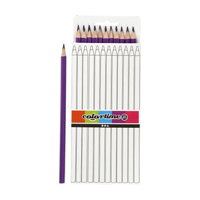 Lápices de colores triangulares Creativ Company - morado, 12 uds.