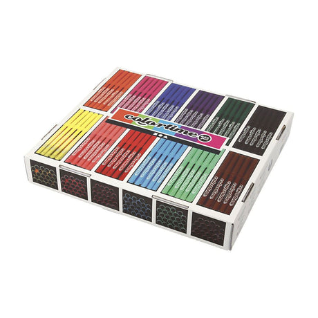 Paquete a granel de la empresa Creativ con rotuladores de colores de 12x24