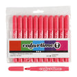 Marcadores jumbo rosa claro Creativ Company, 12 uds.