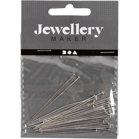 Empresa creativa https: www.cchobby.nl sin-pin-l-50-mm-plateado-30-piezas-1-caja
