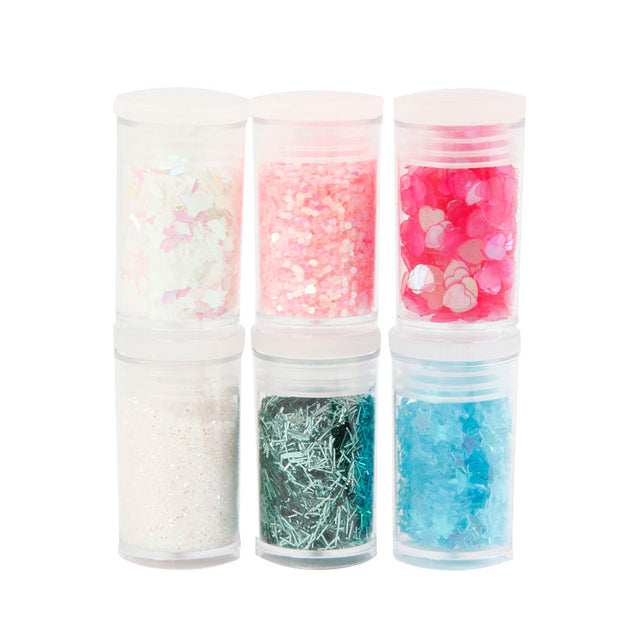 Creativ Company Glitter and Sequins, 6x5 gramos