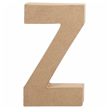 Carta de empresa Creativ de papel maché - z, 20,5 cm