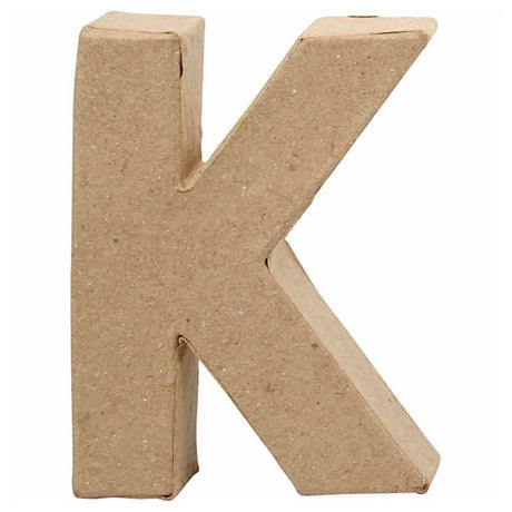Carta de empresa Creativ papel maché - k, 10cm