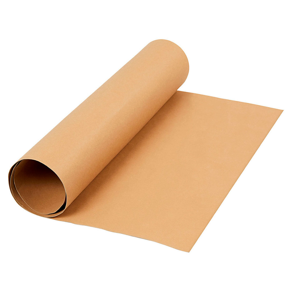 Creativ empresa papel ecopiel marrón claro, 1mtr.