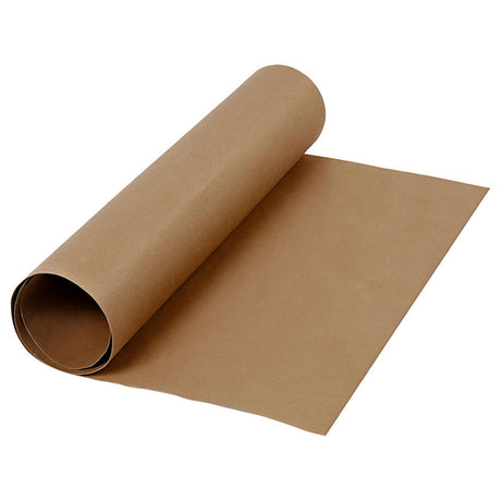 Papel imitación piel Creativ Company marrón oscuro, 1mtr.
