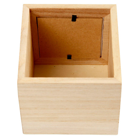 Empresa creativa https: www.cchobby.nl bandeja para bolígrafos-tamaño-10x10x10-cm-tamaño del agujero-6-2x6-2-cm-1-pieza