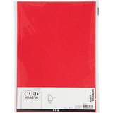 Papel empresa creativ rojo a4 80gr, 20 uds.