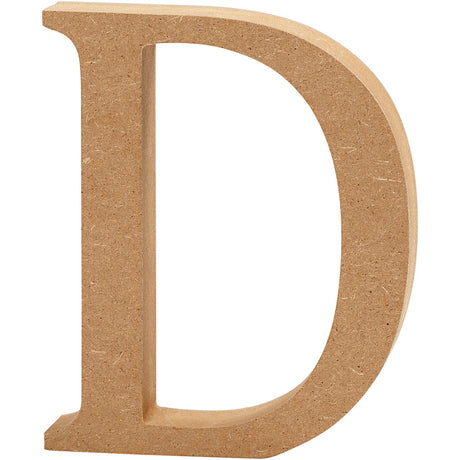 Letra de creativ Company D MDF 13CM, 1er.