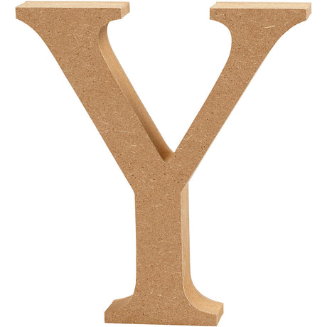Letra de Creativ Company Y MDF 8cm, 1st.