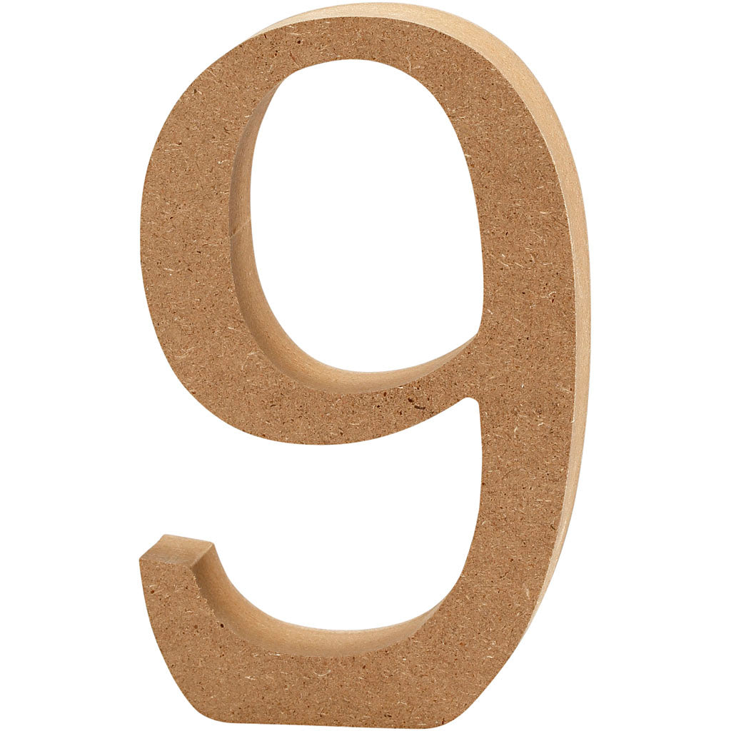 Creativ empresa figura 9 mdf 8cm, 1ud.