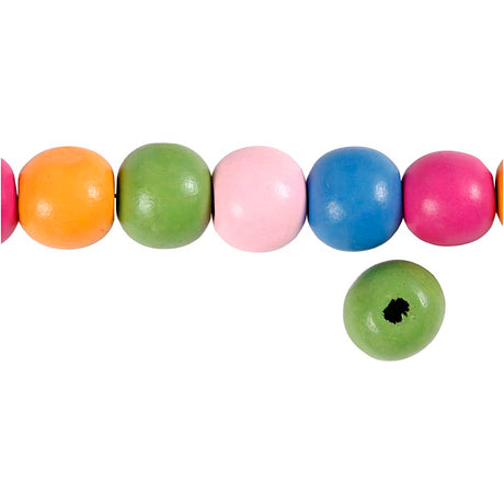 Empresa creativa https: www.cchobby.nl cuentas-de-madera-d-12-mm-tamaño-del-agujero-2-5-3-mm-ca-40-div-diverse-colors-22-gr-1-box
