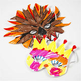 Empresa creativa https: www.cchobby.nl máscaras de fantasía-incluidas-elásticas-h-15-20-cm-230-gr-blanco-5-piezas-1-caja