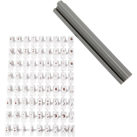 Empresa creativa https: www.cchobby.nl juego de sellos-letras-numeros-h-6-mm-blanco-1-juego