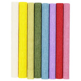 Creativ empresa papel crepe tonos basicos 8 piezas 25x60 cm