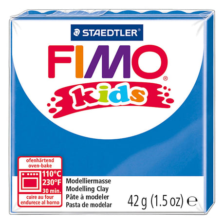 Fimo niños plastilina azul, 42gr