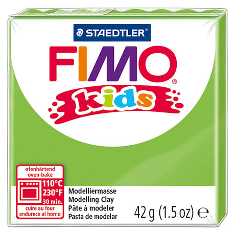 Fimo niños plastilina verde claro, 42gr