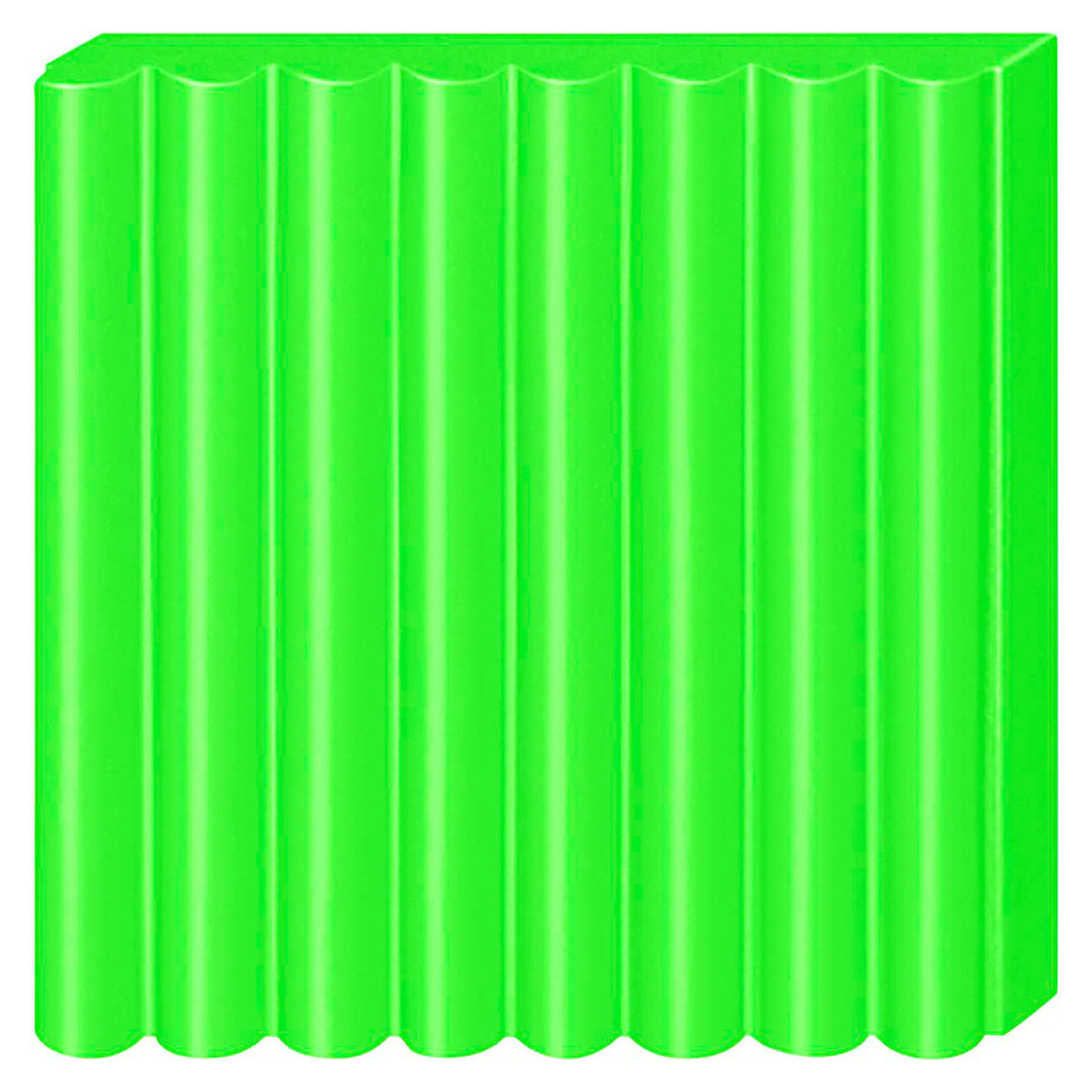 Fimo effect arcilla de modelar endurecible al horno bloque estándar 57 g - verde neón
