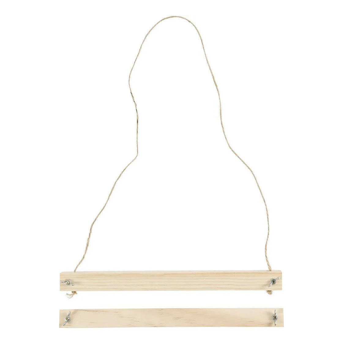 Colgador de carteles de madera de la empresa Creativ para tamaño A4.