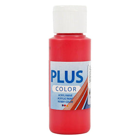 Creativ company plus color pintura acrílica rojo carmesí, 60ml