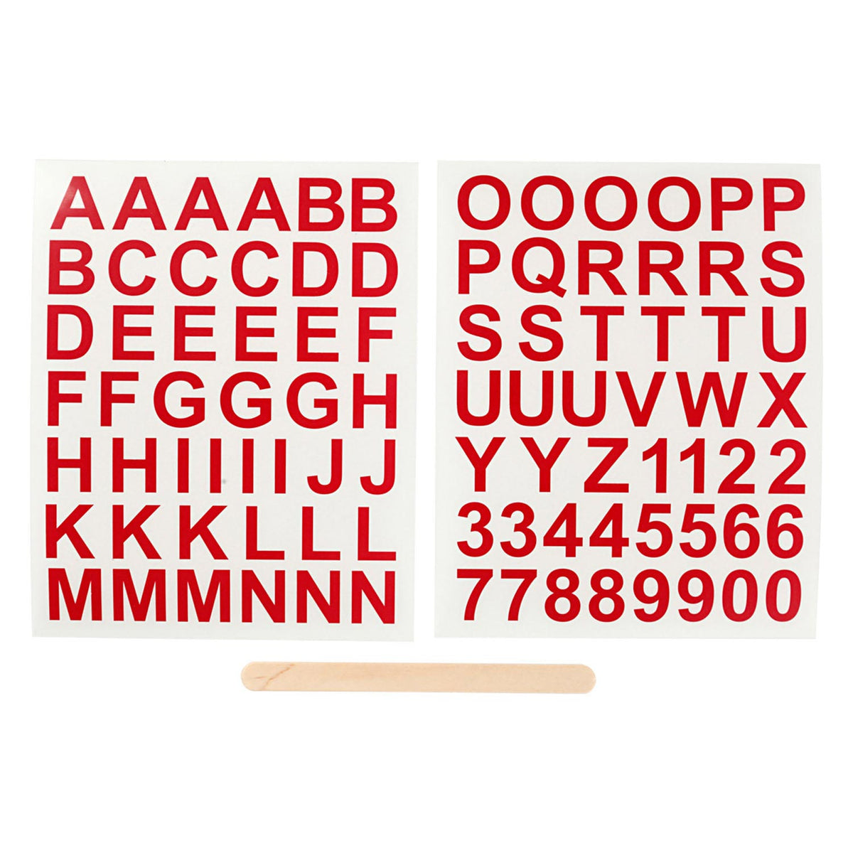 Creativ empresa pegatinas letras números