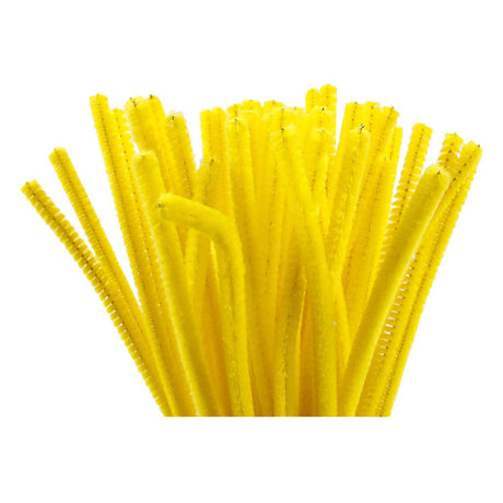 Creativ company chenilla amarillo 30cm, 50 uds.