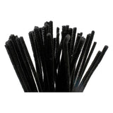 Creativ company chenilla negro 30cm, 50 uds.