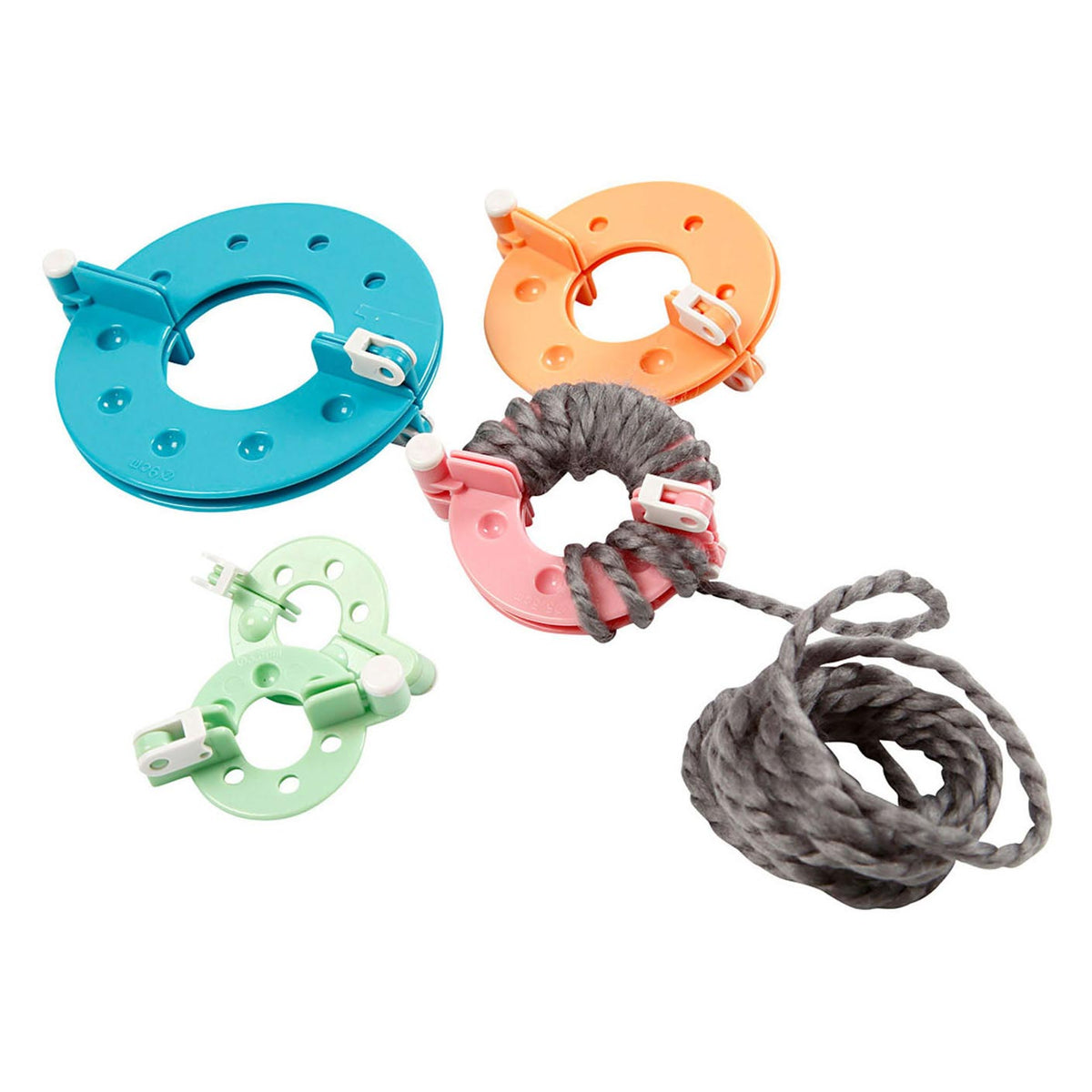 Empresa creativa https: www.cchobby.nl pom-pom-maker-d-3-5-5-5-7-9-cm-4-stuk-1-set