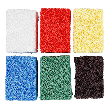 Creativ empresa arcilla espuma blanda colores estándar, 6x10gr.
