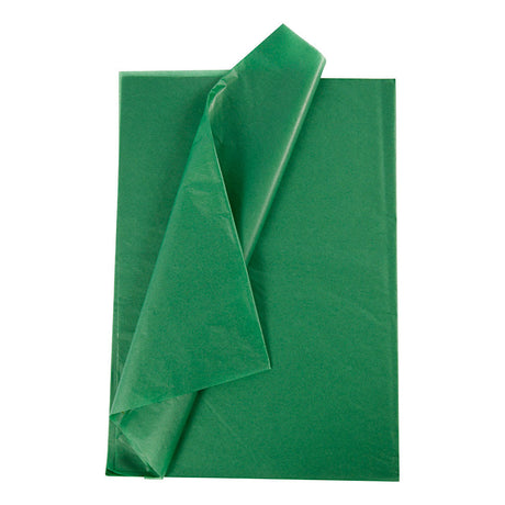 Creativ Company Tissue Paper verde 10 hojas 14 gr, 50x70cm